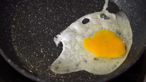 Cooking Eggs Stock Footage 235472074