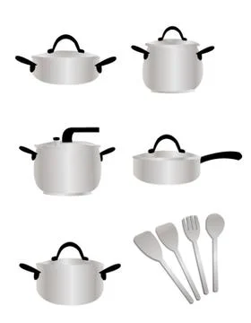 Cooking Equipment Stock Illustration