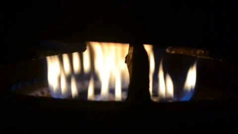 Cooking fire Stock Footage 158775918