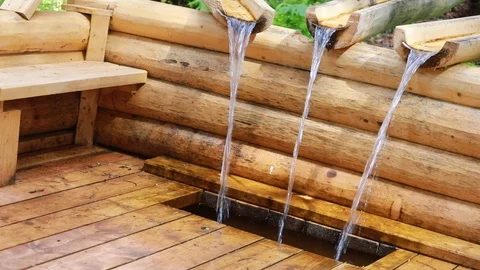 Cooking in the fireplace Stock Footage 113392063