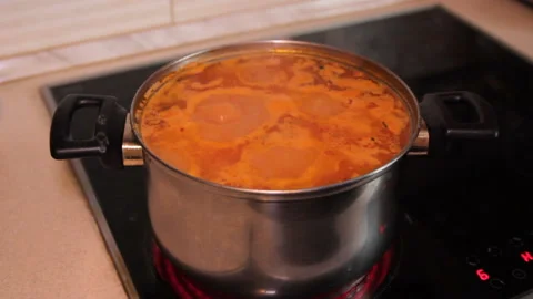 Cooking the first dish Stock Footage 109298230