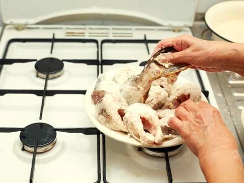Cooking Fish Fillets Фото
