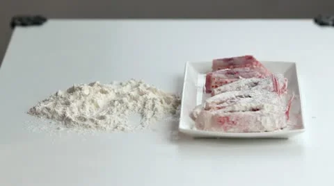 Cooking fish 스톡 동영상 22133798