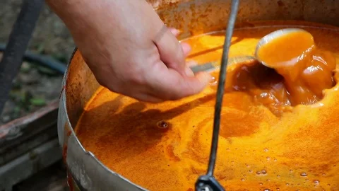 Cooking fish soup Video stock 89886982