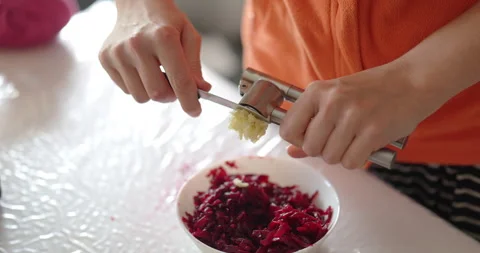 Cooking with fresh ingredients Stock Footage 320323035