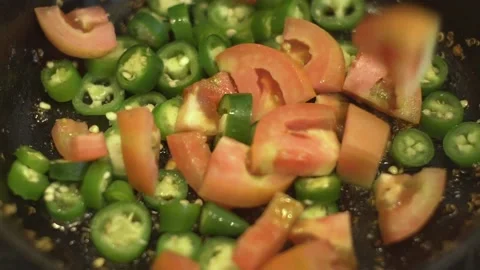 Cooking Fresh Vegetables Stock Footage 137652141