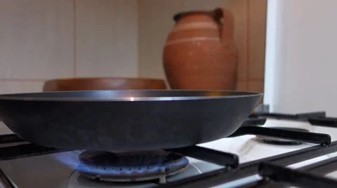 Cooking with Gas Stock Footage 43204766