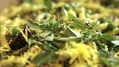 Cooking guaca mole Stock Footage 75276200