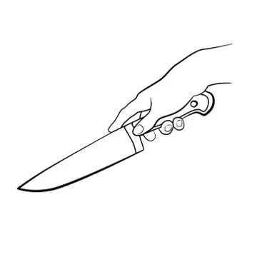 Cooking hand isolated Stock Illustration