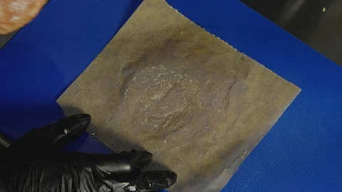 Cooking hands, making a patty Stock Footage 102510696