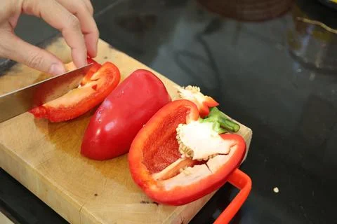 Cooking with hands Stock Photos