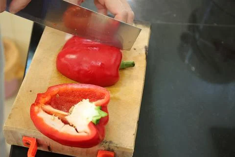 Cooking with hands 스톡 사진