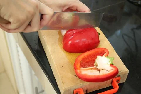 Cooking with hands Stock Photos