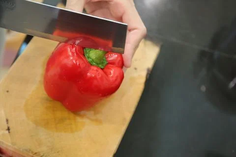 Cooking with hands 스톡 사진