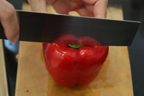 Cooking with hands 库存照片