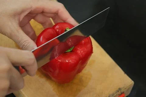 Cooking with hands Stock-Fotos