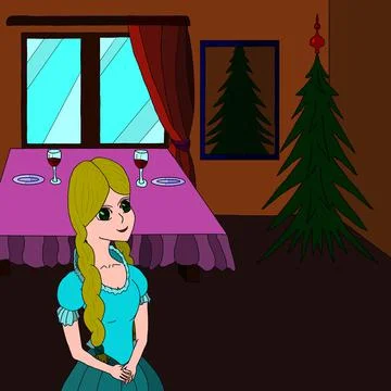 Cooking for the holiday Stock-Illustration