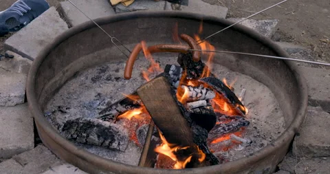 Cooking Hot Dogs Stock Footage 165303644