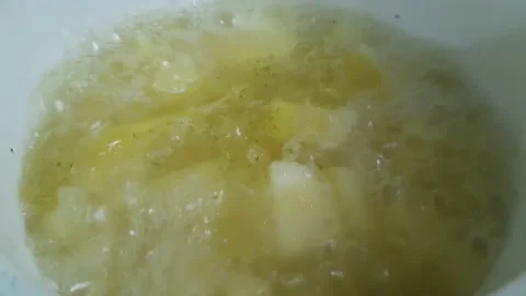 Cooking hot soup Stock Footage 138166479