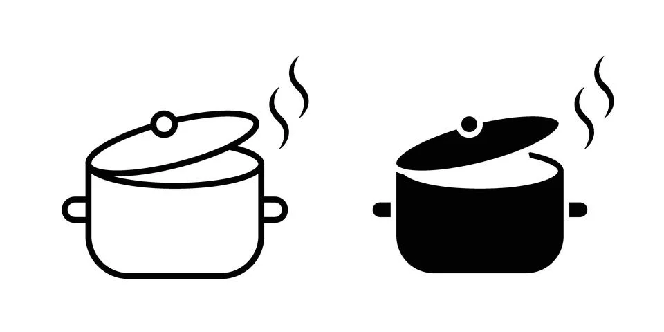 Cooking icon design. Simple Vector illustrations.. Stock Illustration