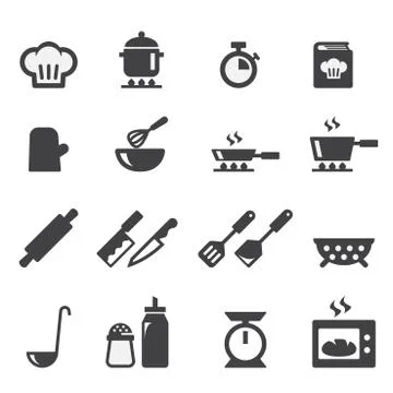 Cooking icon Illustrazione stock