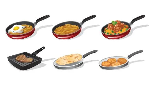 Cooking icons Stock Illustration