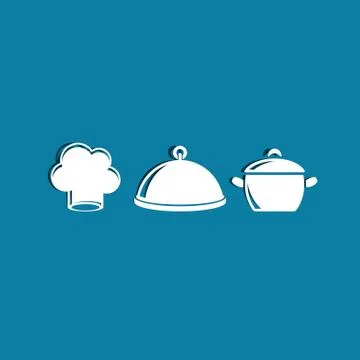 Cooking icons Illustrazione stock