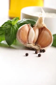 Cooking ingredients Stock Photos