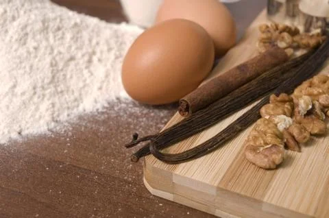 Cooking ingredients Stock Photos