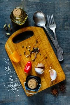 Cooking ingredients Stock Photos