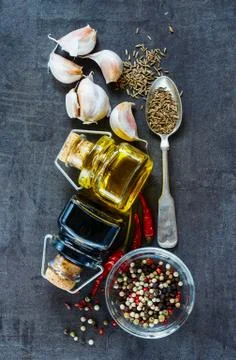 Cooking ingredients Stock Photos
