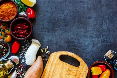 Cooking ingredients Stock Photos