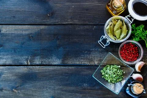 Cooking ingredients Stock Photos