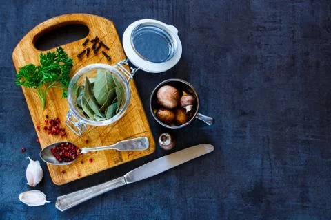 Cooking ingredients Stock Photos