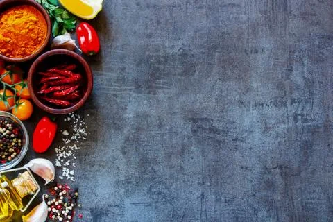 Cooking ingredients Foto stock