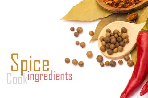 Cooking ingredients,spice Stock Photos