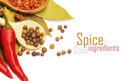 Cooking ingredients,spice Stock Photos