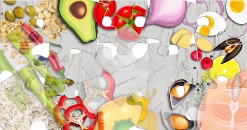 Cooking intro template with blank space. Stock Footage 277486100