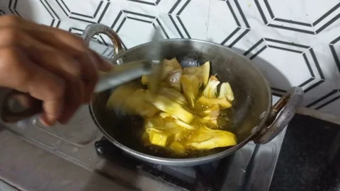 Cooking  jackfruit 動画素材 221253897