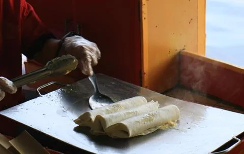 Cooking kebab Stock Photos