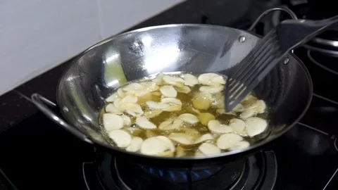 Cooking in the kitchen Stock Footage 104907129