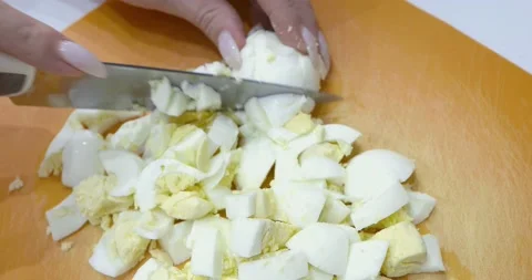 Cooking in the kitchen Video stock 145135648