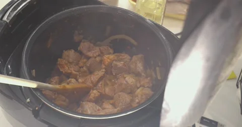 Cooking in the kitchen Stock Footage 145451851