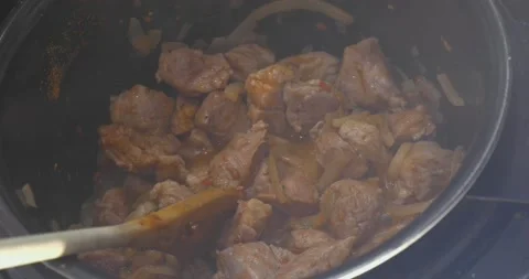 Cooking in the kitchen Stock Footage 145451936