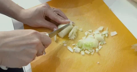 Cooking in the kitchen Stock Footage 145520346