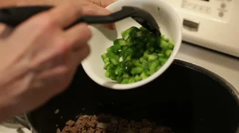 Cooking on kitchen stove. Stock Footage 8928408