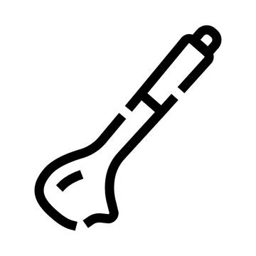 Cooking kitchenware utensil icon for preparing food Stock Illustration