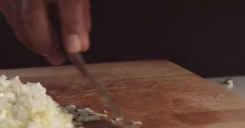 Cooking leeks and parmesan risotto video Stock Footage 80305721