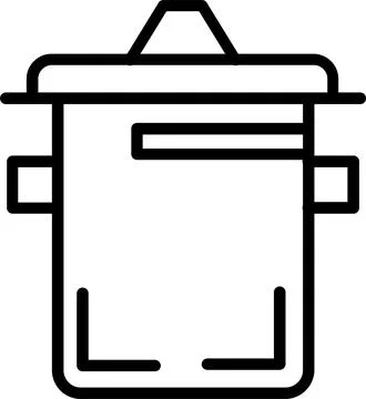 Cooking  Line Icon Design Stock Illustration