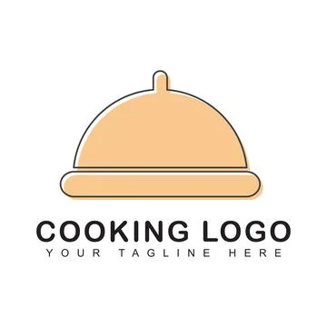 Cooking logo design Stock Illustration